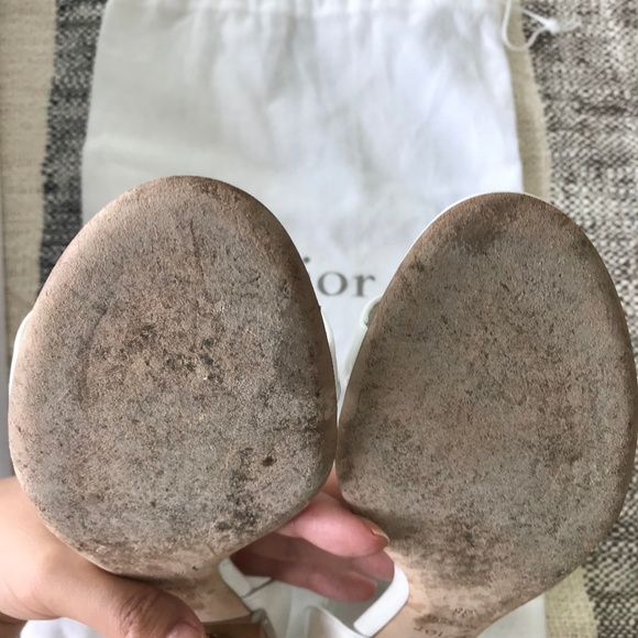 Dior Patent Leather Sandals - Picture 7 of 8